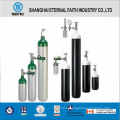 DOT-3al-17e Thread Valve Small Portable Aluminum Oxygen Gas Cylinder